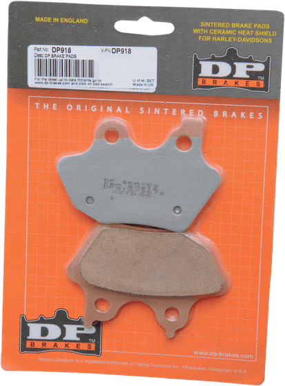 DP918 DP BRAKES sintered metal brake pad