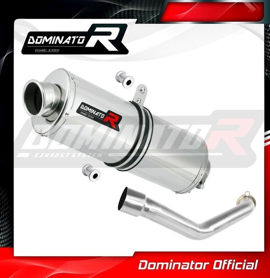 SU048DA-S Dominator exhaust silencer oval