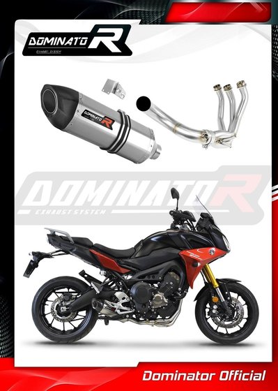 YA134DF-S Dominator full exhaust system hp5 silencer