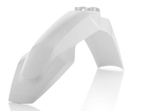 HU03363#041 UFO front fender white for husqvarna tc/fc (16-22)