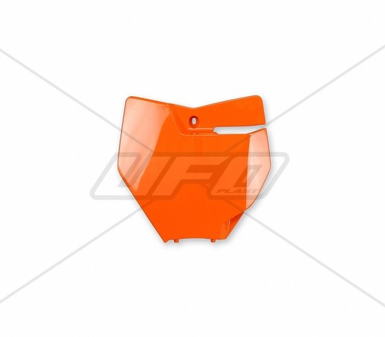 KT04063#127 UFO front number plate for ktm sx/sx-f in orange