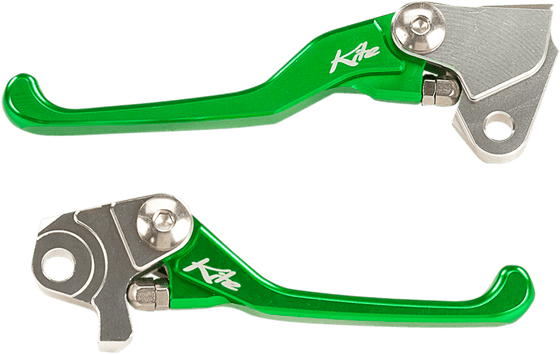 34.103.0.VE KITE green clutch and brake lever set for kx